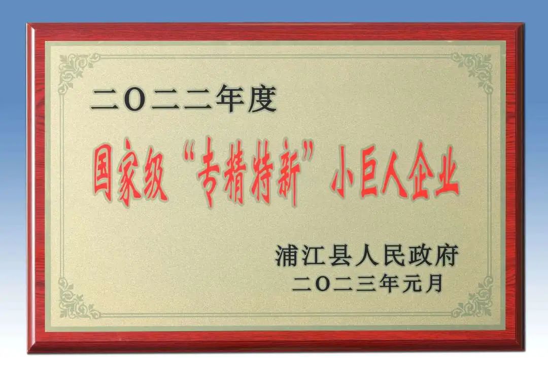 喜添國家榮譽(yù)！杭機(jī)入選國家級(jí)專精特新“小巨人”企業(yè)